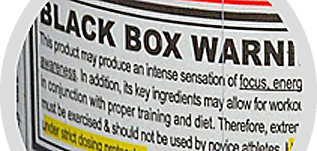 BlackBox warnings